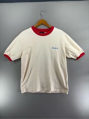 BOUND x Matt Helders All Stars Bowling Club Ringer T-Shirt Arctic Monkeys Rare M